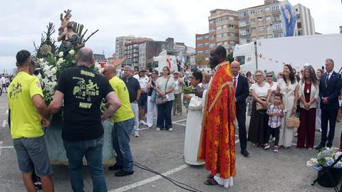 Procesi�n de San Crist�bal y bendici�n de veh�culos en Ribeira 2026