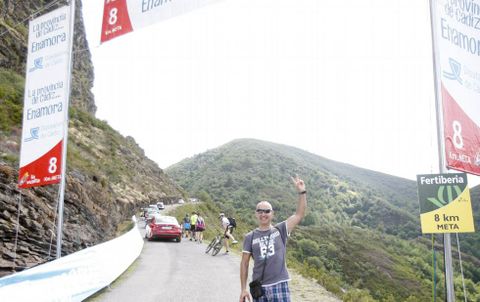 La última subida de la Vuelta al Pan de Zarco, en el 2014, fue un tremendo éxito de público.