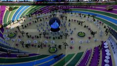 La ceremonia inaugural del Mundial