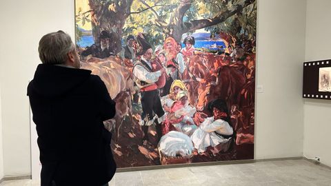  Viaxar para pintar. Sorolla en Galicia estar en el museo Belas Artes de A Corua hasta el prximo 10 de marzo.  