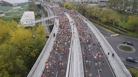 Carrera de San Martiño en Ourense.