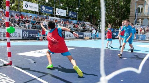 Copa de Balonmn na Ra, que este ano se celebrou en sete municipios