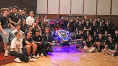 El equipo con el veh�culo
