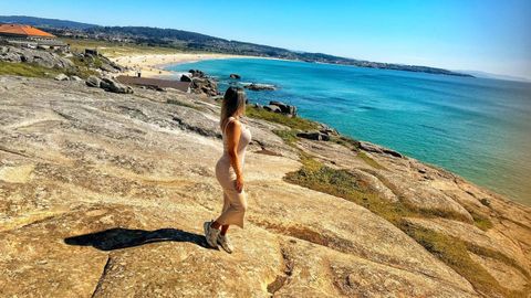 La concejala padronesa Chus Campos, en una foto publicada en sus redes sociales que alcanz� 191.000 visualizaciones