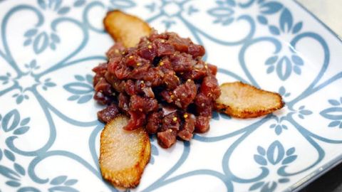 Steak tartar de El Oviedo