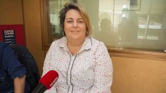 Sandra Vilela, portavoz del PP muxián