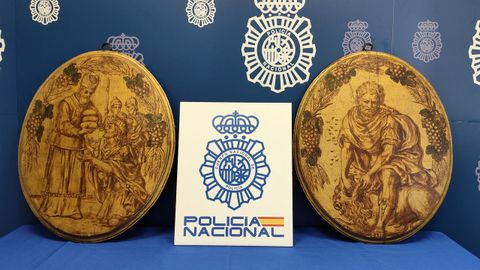 Dos obras de Lucas Vald&eacute;s recuperadas en Sevilla.