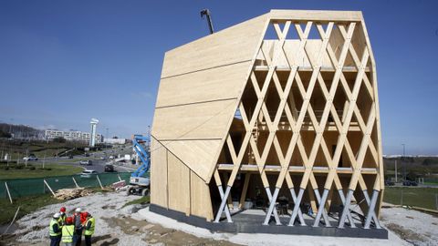As� es el edificio de madera Impulso Verde
