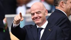 El presidente de la FIFA, Gianni Infantino