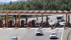 El peaje entre Padr�n y Santiago se sit�a en 3,15 euros.