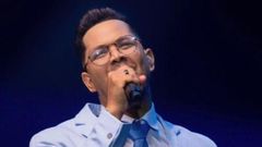 El cantante de g�spel, Pedro Henrique