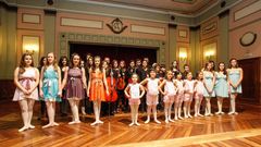 Imagen de archivo de alumnos de la Escuela de Danza Teresa Neri y del Centro de M�sica de Fingoi