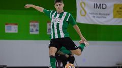 Jorge Quelle, con la camiseta del filial bético.