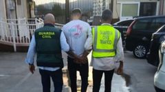 Imagen del vecino de Carballeda de Avia detenido en A Ca�iza