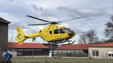 Helicóptero medicalizado del 112