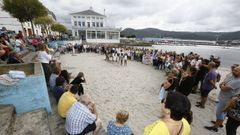 En el 2019 vecinos de Celeiro impulsaron varias protestas reclamando la mejora de la r�a, y debido a la recomendaci�n de no ba�arse en su playa por la presencia de e.coli en sus aguas
