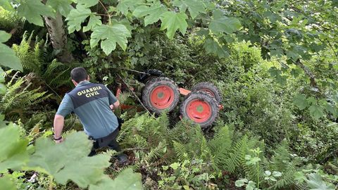 El accidente tuvo lugar en el lugar de A Valiña, en Becerreá