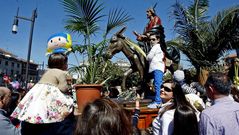 La procesi�n de La Borriquita en im�genes