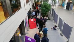 Colas en el F�rum Metropolitano por los campamentos de verano