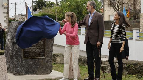 La familia real visita Cadav�u para entregar el premio al Pueblo Ejemplar 2022