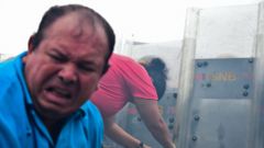 Gas lacrim�geno en Caracas