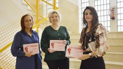Las investigadoras y profesoras de la Facultad de Educaci�n y Traballo Social del campus de Ourense  Mar�a Lameiras , Yolanda Rodr�guez y Rosana Mart�nez 