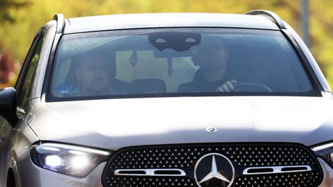 Iker Casillas, a la salida de la comisara de Hortaleza