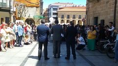 Albert Rivera, flanqueado por Prendes y Garc�a, en Avil�s