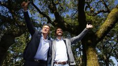 Pablo Casado acompa�a a N��ez Feijoo en la apertura del curso pol�tico