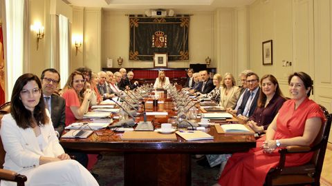 El Consejo General del Poder Judicial, este miércoles durante el pleno.