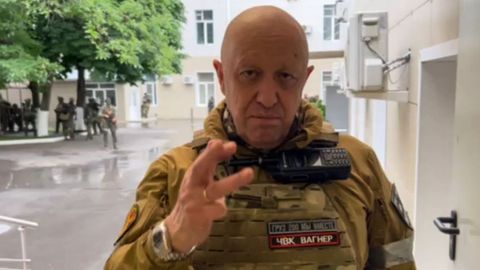El empresario Yevgueni Prigozhin, en uno de sus mensajes en v�deo