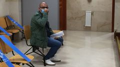 Jos� Antonio Lodeiros de �lvaro, durante su declaraci�n en la secci�n compostelana de la Audiencia Provincial