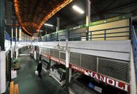 El mercado de Caranza se encuentra en mal estado y totalmente infrautilizado. 