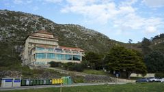 Imagen del Talaso de Oia, situado junto al mar
