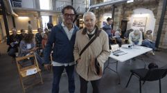 Rabu�al Pati�o, � dereita, ofreceu unha charla este s�bado en Sinde 