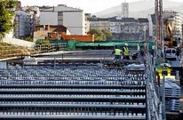 Fomento ha solicitado al Concello prorrogar cuatro meses las obras en el barrio de A Seca.