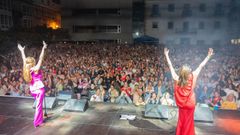 Espectacular ambiente en el concierto de Azcar Moreno