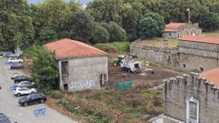 Trabajos de desbroce y limpieza acometidos el pasado 28 de agosto en el S&aacute;nchez Aguilera, en la zona donde est&aacute; la colonia felina.