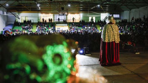 Cabalgatas de Reyes de Ourense.Verín también recibió la visita de sus majestades de Oriente antes de comenzar su reparto de regalos