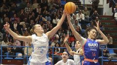 Partido entre el Baxi Ferrol y el Avenida de Salamanca