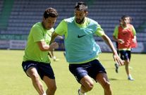 El delantero no se ha estrenado en la liga, aunque tambi�n se�ala que tampoco le han llegado muchos balones que aprovechar. 