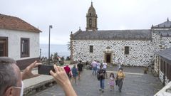 Vista del santuario de San Andr�s de Teixido, en el municipio de Cedeira