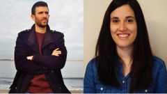 Los j�venes estudiantes de doctorado Guillermo Solache y Luc�a Mor�n.Los j�venes estudiantes de doctorado Guillermo Solache y Luc�a Mor�n  