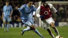 Jesuli, ante Reyes, en el partido disputado hace hoy once a�os.