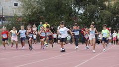 Los j�venes disfrutan del regreso de Correndo por Ourense