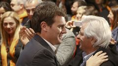 Albert Rivera y Javier Nart, en el 2015 