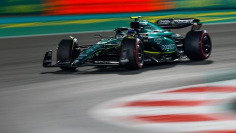 Clasificaci�n del GP de Abu Dabi 2023 de F1.Fernando Alonso en la sesi�n de clasificaci�n del GP de Abu Dabi 2023 de F1