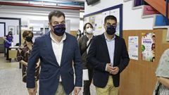 Visita del conselleiro de Educaci�n al IES Eduardo Blanco Amor