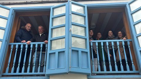 La casa de las ventanas azules de Betanzos estrena inquilinos