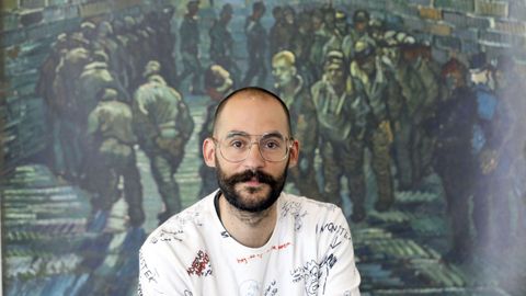 Matías Daporta, el director de la performance